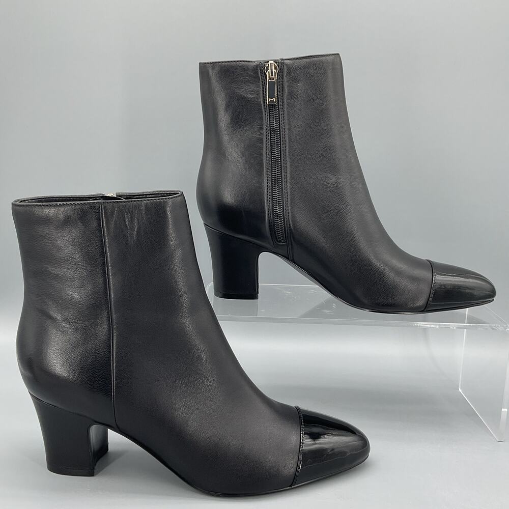 NEW Marc Fisher Women’s Alexa Pointed Toe Booties Black Size 6.5M